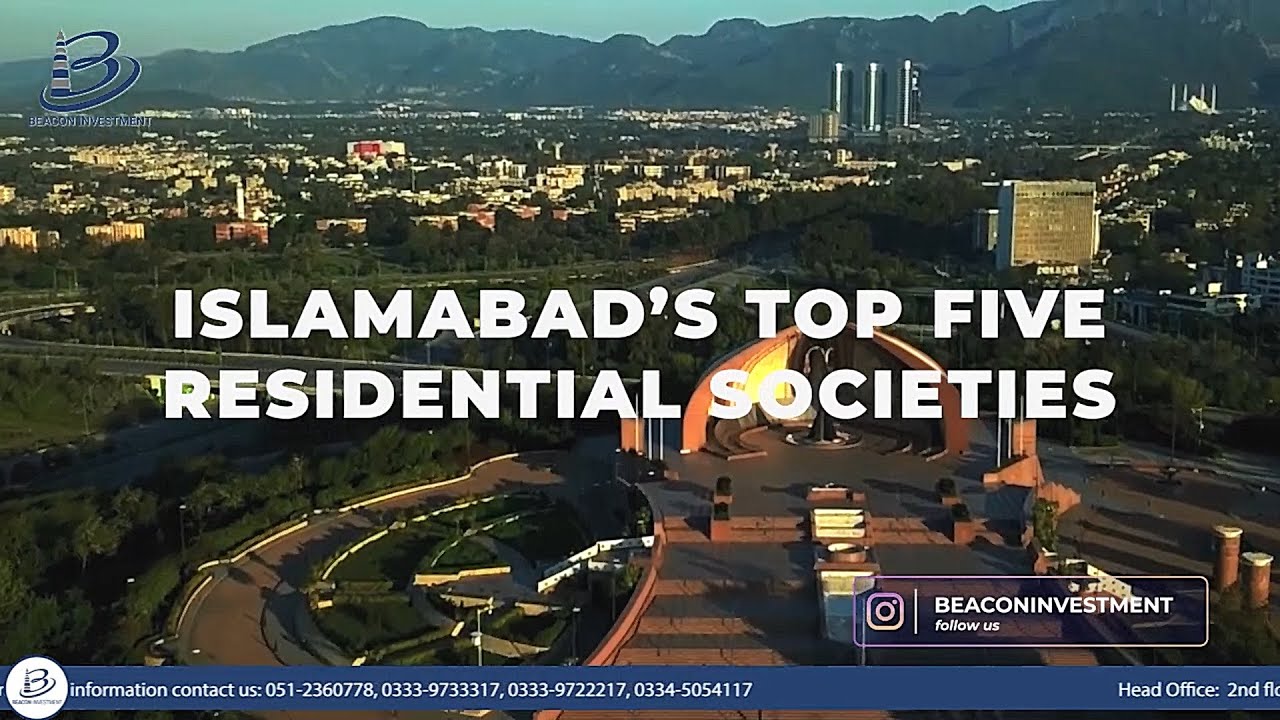 Top 5 Residential Societies in Islamabad | Beacon Investment