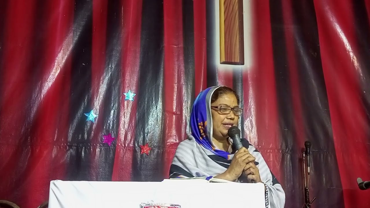 new Urdu Hindi English Sermon Ps NASEEM MARTHA 
