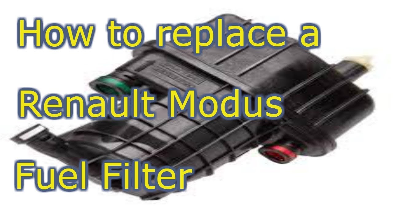 How to easily replace and bleed a Renault Modus 1.5dci Diesel fuel filter