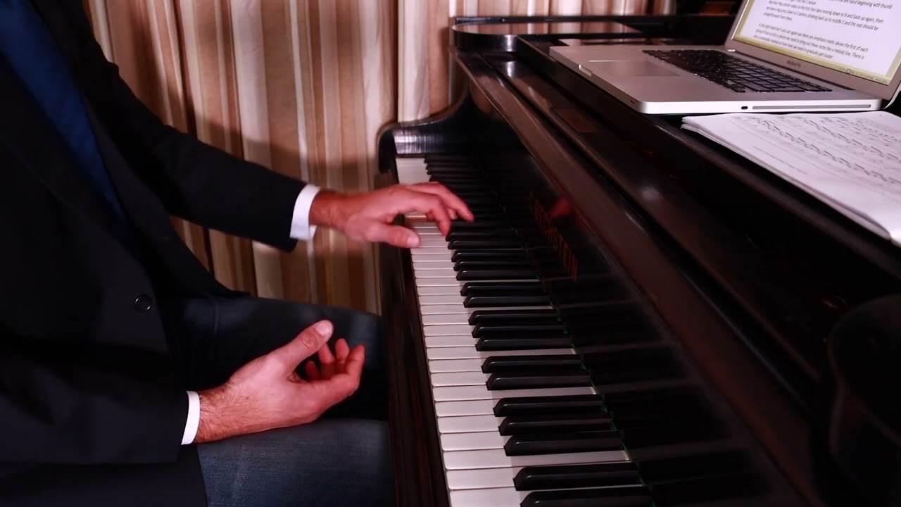 Piano Tutorial - How to Develop Your Wrist Circle Piano Technique