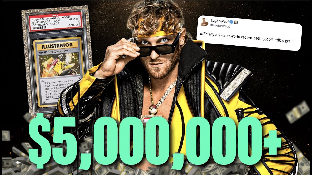 Why Logan Paul’s Pokémon Card Could Break Records Again