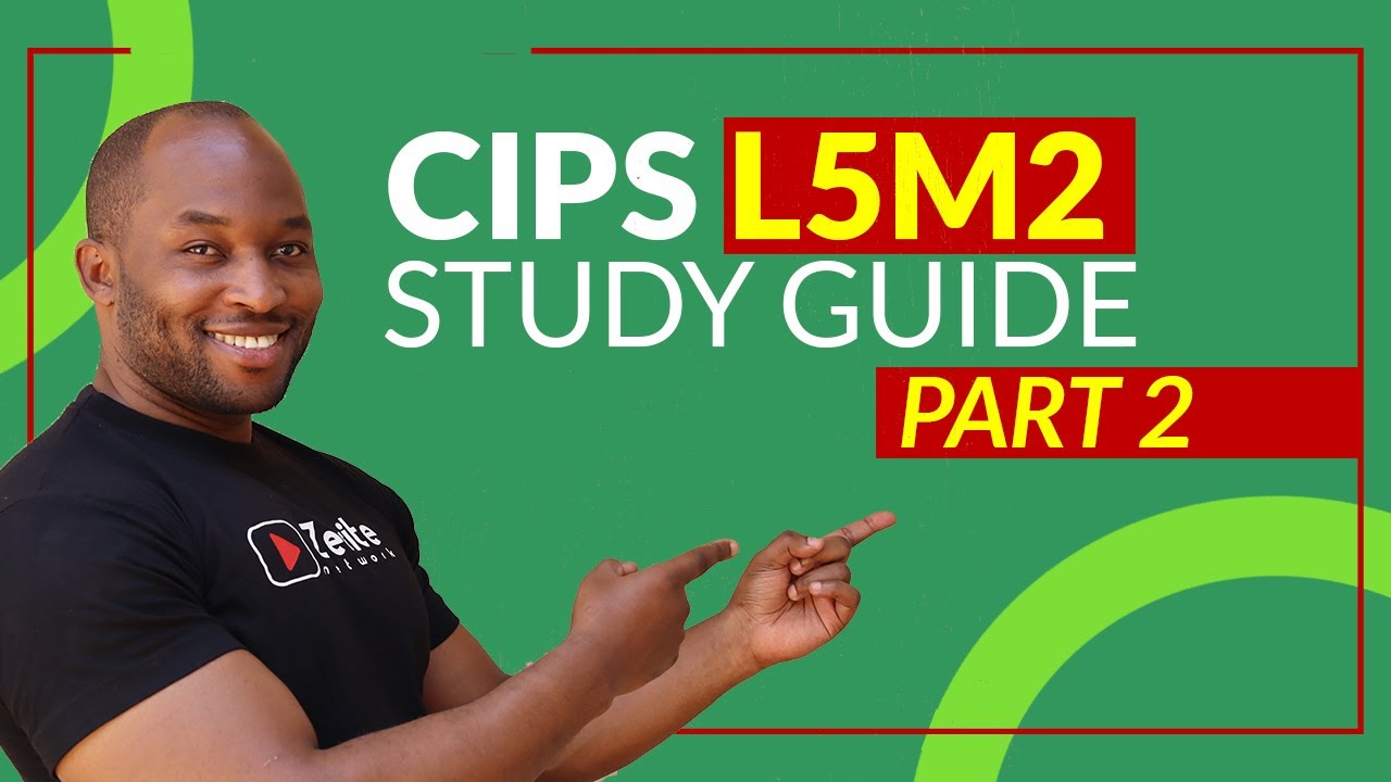 CIPS L5M2 Managing Supply chain risks Part 2