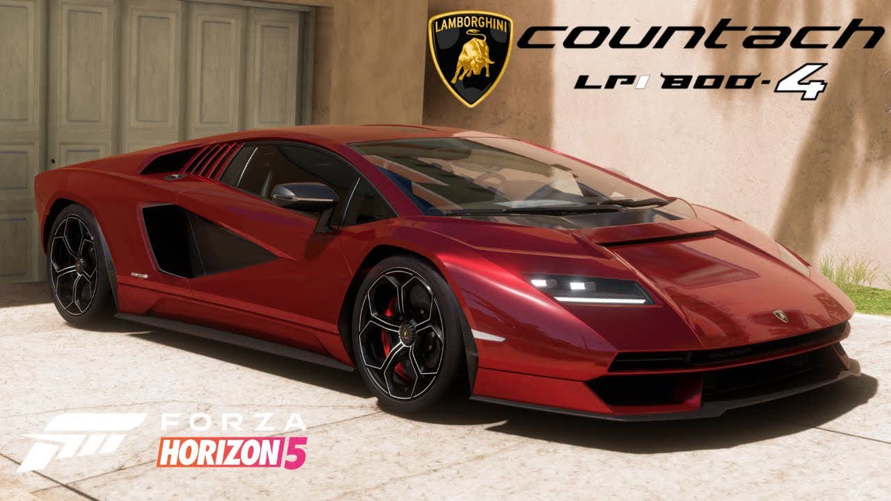 2021 Lamborghini Countach LPI 800-4 Test Drive - Forza Horizon 5