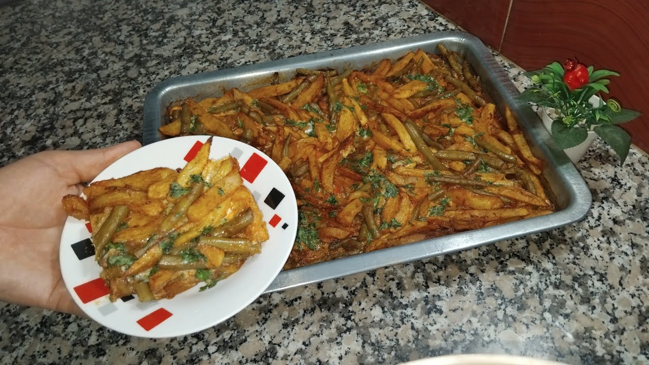 وصفة لوبيا ماشطو 😋😋 في الفرن 🤗🤗🇩🇿🇩🇿