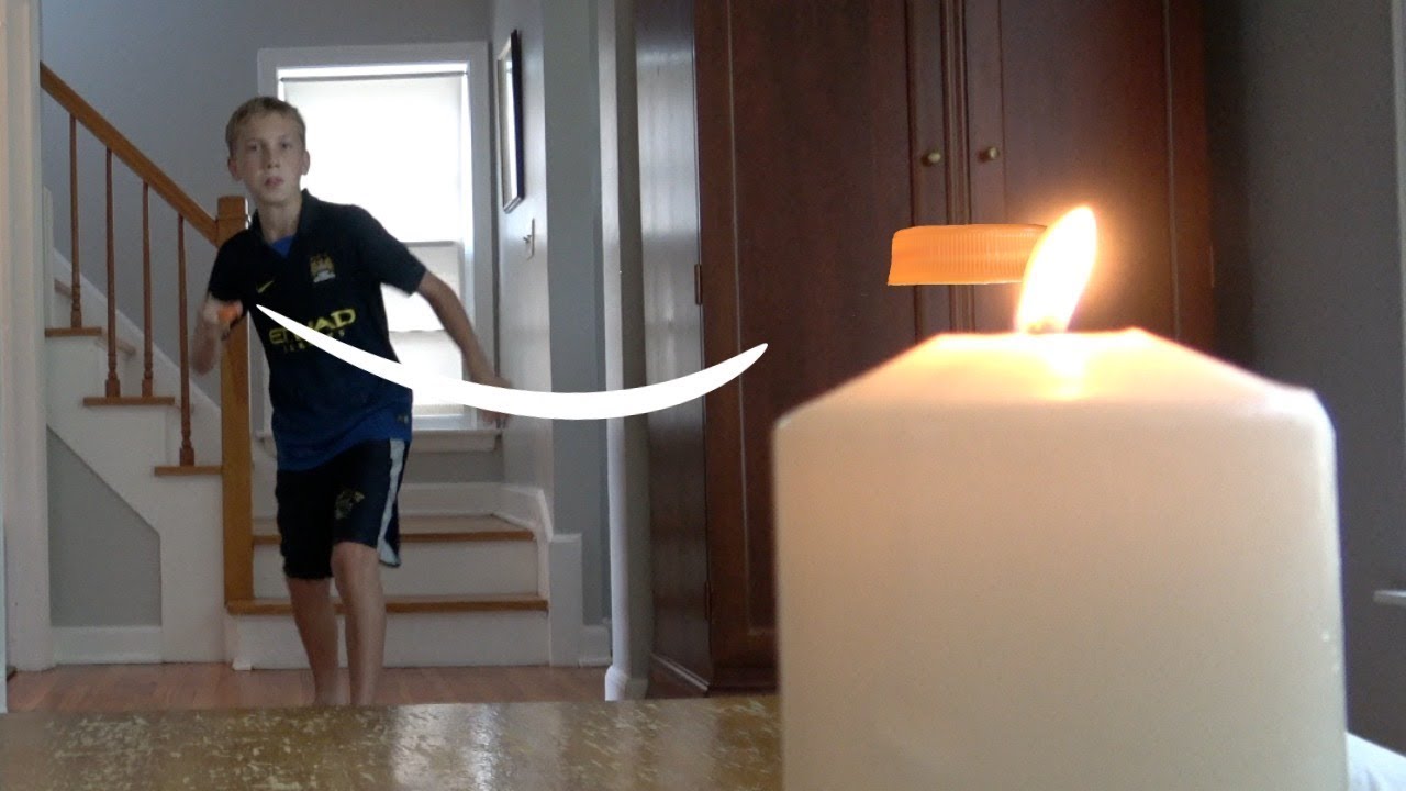 Bottle Cap Flick Trick Shots | That's Amazing