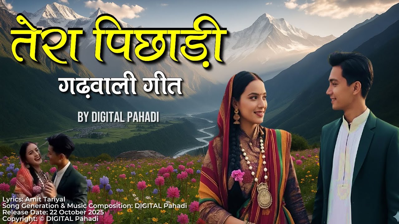 तेरा पिछाड़ी Remastered | 2025 | Tera Pichhadi Remastered | Latest Garhwali Song by DIGITAL Pahadi