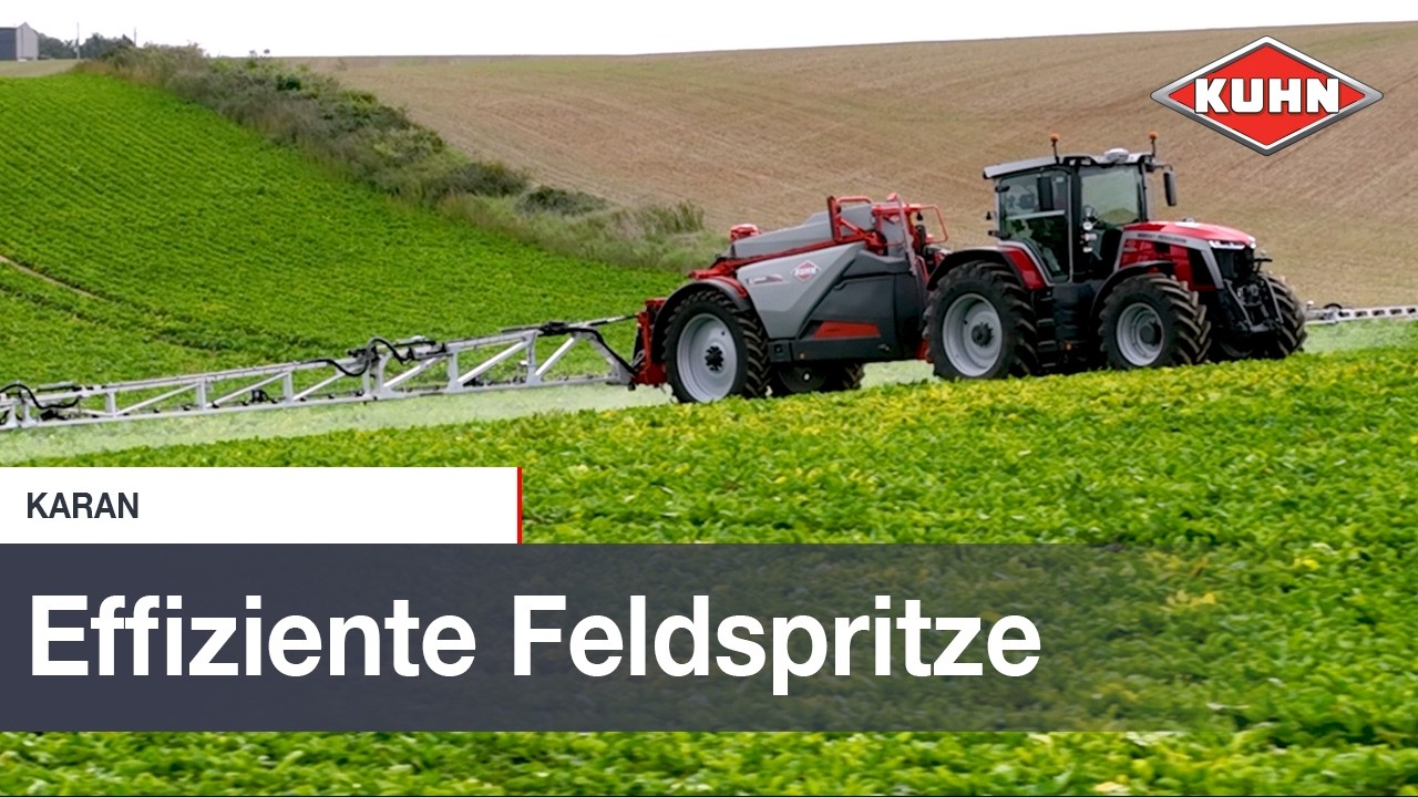 KUHNs Gro&szlig;e - die neue gezogene Feldspritze KARAN
