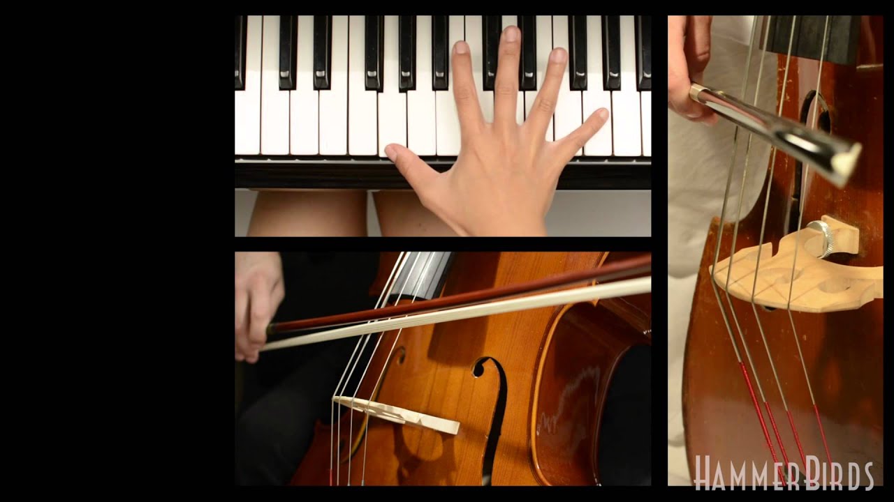 SKRILLEX - bangarang (fastest piano/slap bass/orchestra cover)