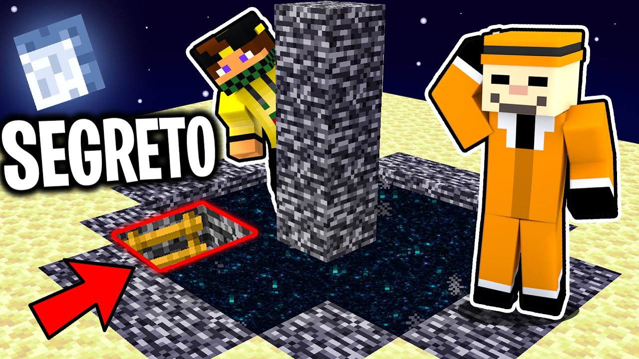 COSTRUISCO IL BUNKER SEGRETO del BIG LADRO nell'END - BIG VANILLA Minecraft ITA