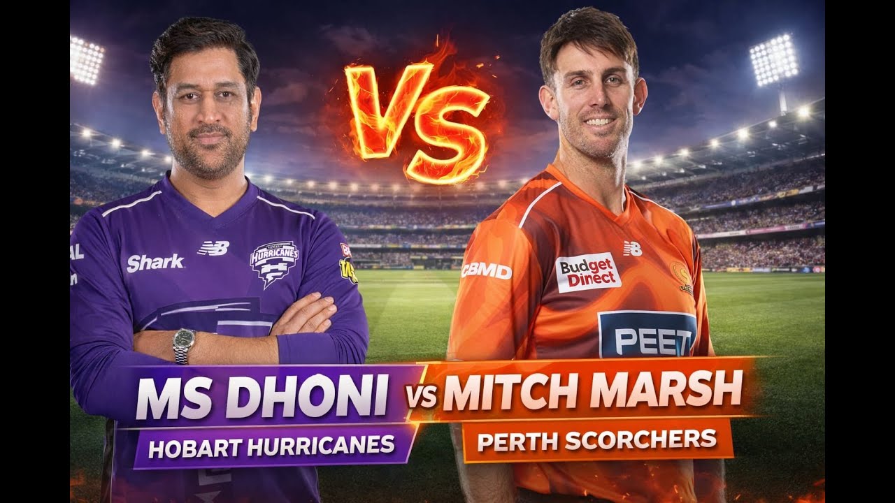 BBL MATCH 13  | CUMMINS  VS  ROHIT SHARMA | SYDNEY THUNDER   VS   PERTH SCORCHERS