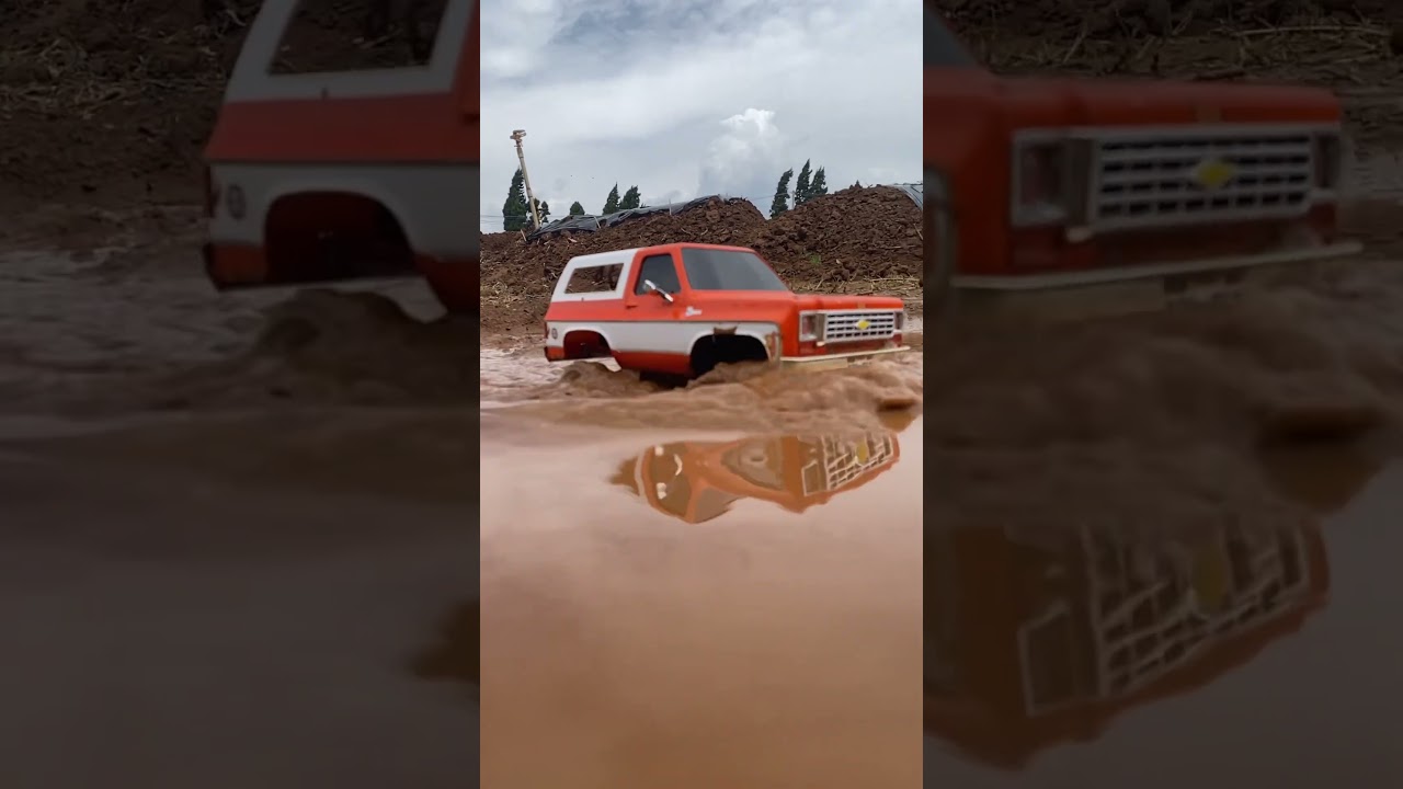 🚗💨 FCX24 Chevrolet K5 - Small scale, big fun&mdash;join the muddy adventure!#rccars #fmsmodel
