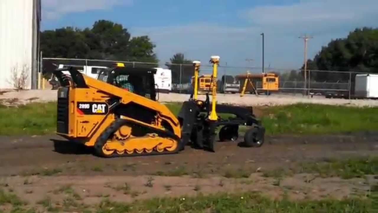 Trimble 3D Dual GPS Grader Attachment