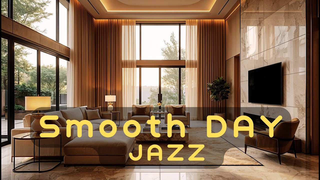 1 Hour Day Jazz at Home ☀️ Smooth Relaxing Afternoon Vibes