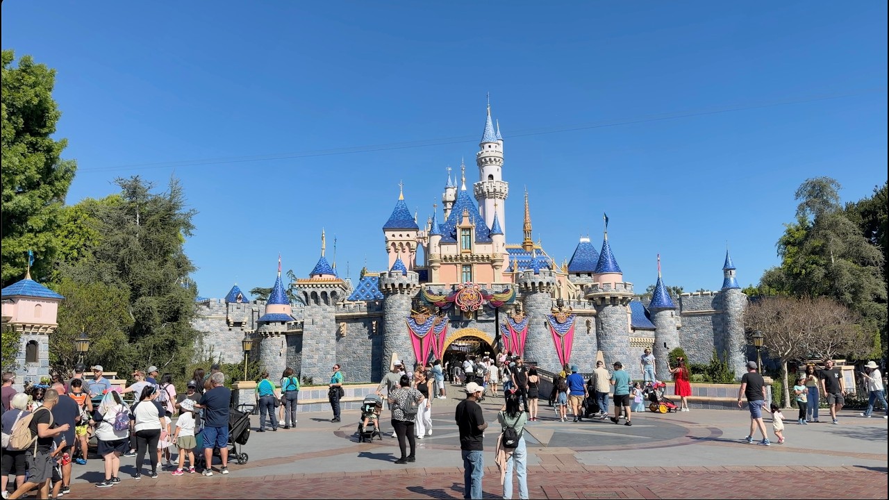 My Relaxing Day at Disneyland | 4K Park Escape