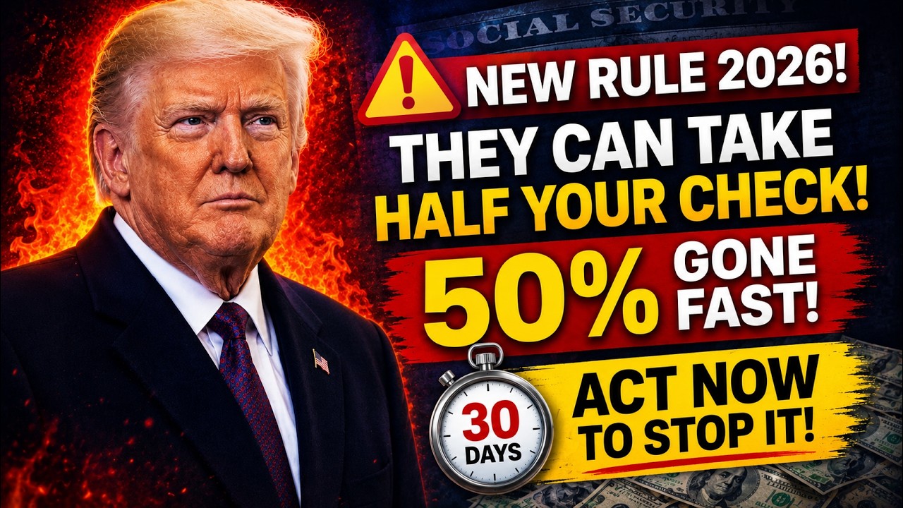 🚨 New SSA Rule 2026: Social Security Will Take 50% of Your Check &mdash; Do THIS in 30 Days to Stop It