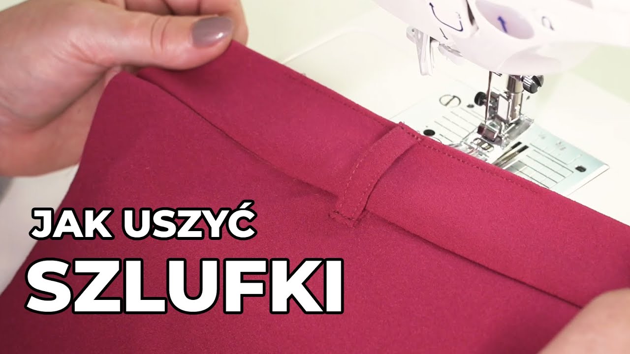 Jak uszyć szlufki w spodniach?