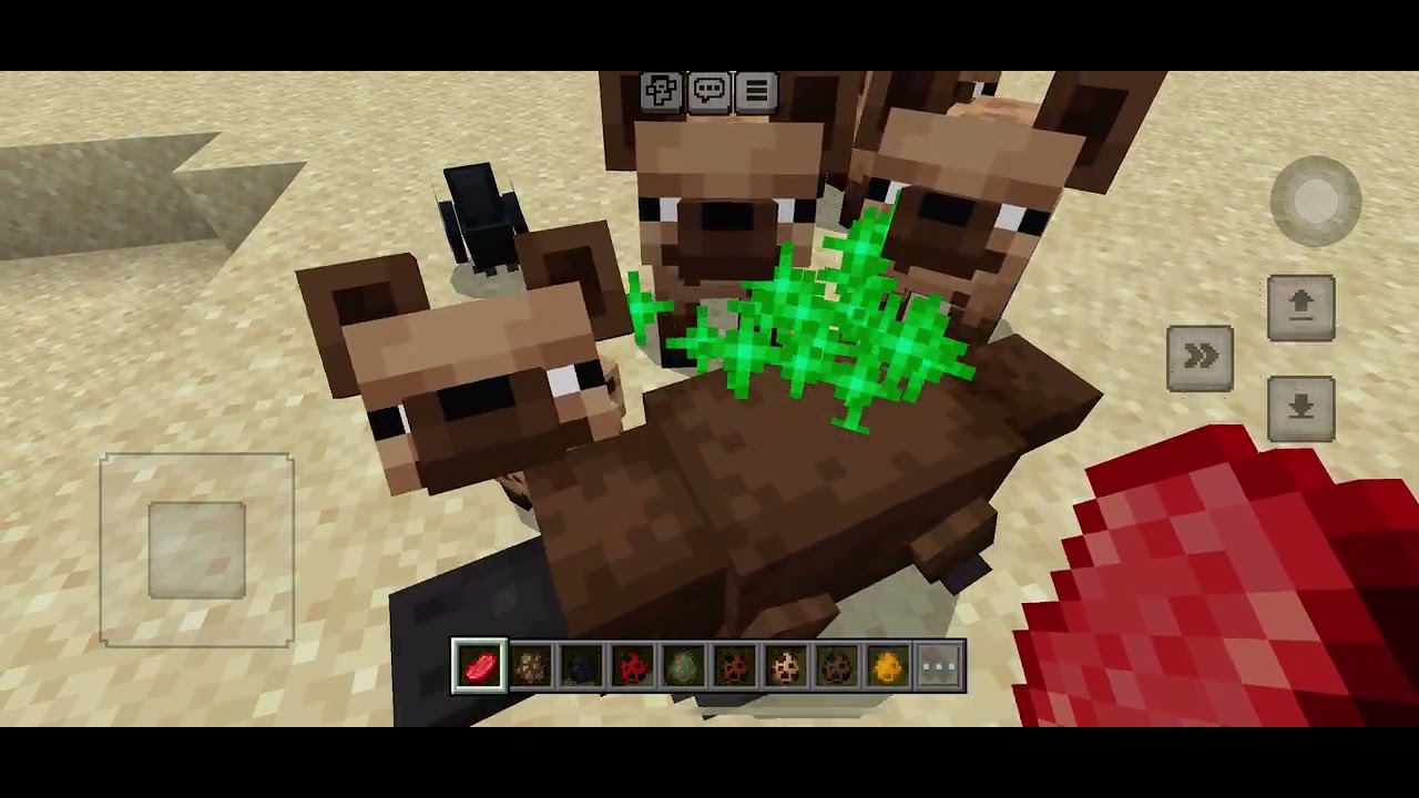 Minecraft (MCPE) - Honey and bears mob showcase