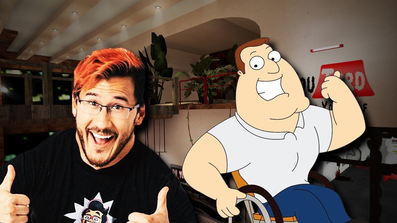 Out of Breath Barrel + Markiplier Joe Swanson Voices! (Prop Hunt #406)