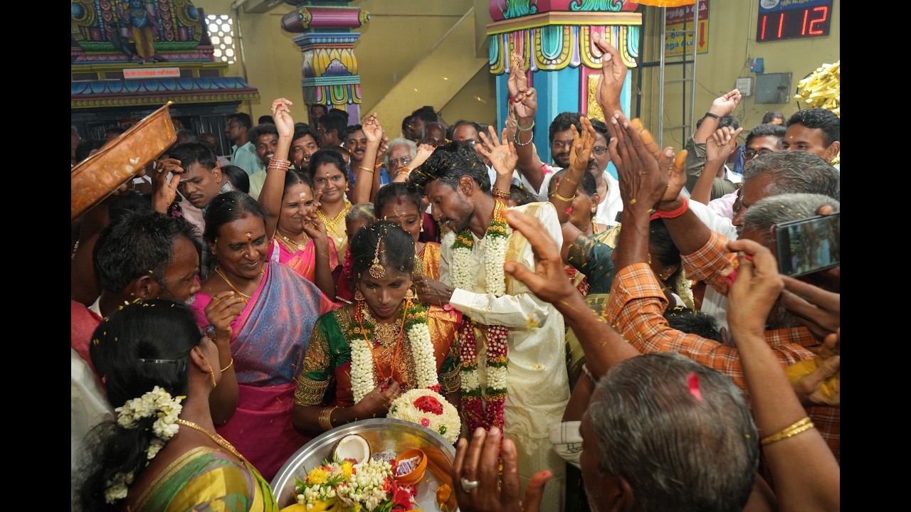 Manikandan and Durgadevi wedding on 04-09-2025
