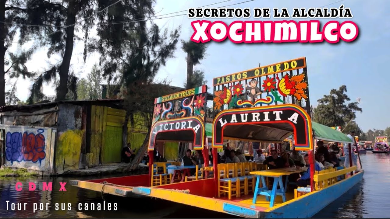 XOCHIMILCO el paraíso escondido de México | Conoce sus canales y su belleza