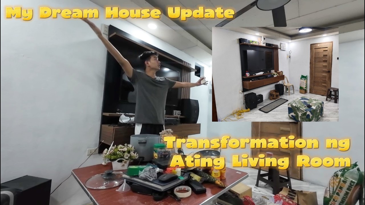 Transformation ng Ating Living Room | My Dream House update