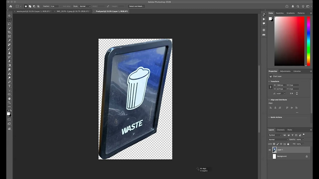 Photoshop transparent