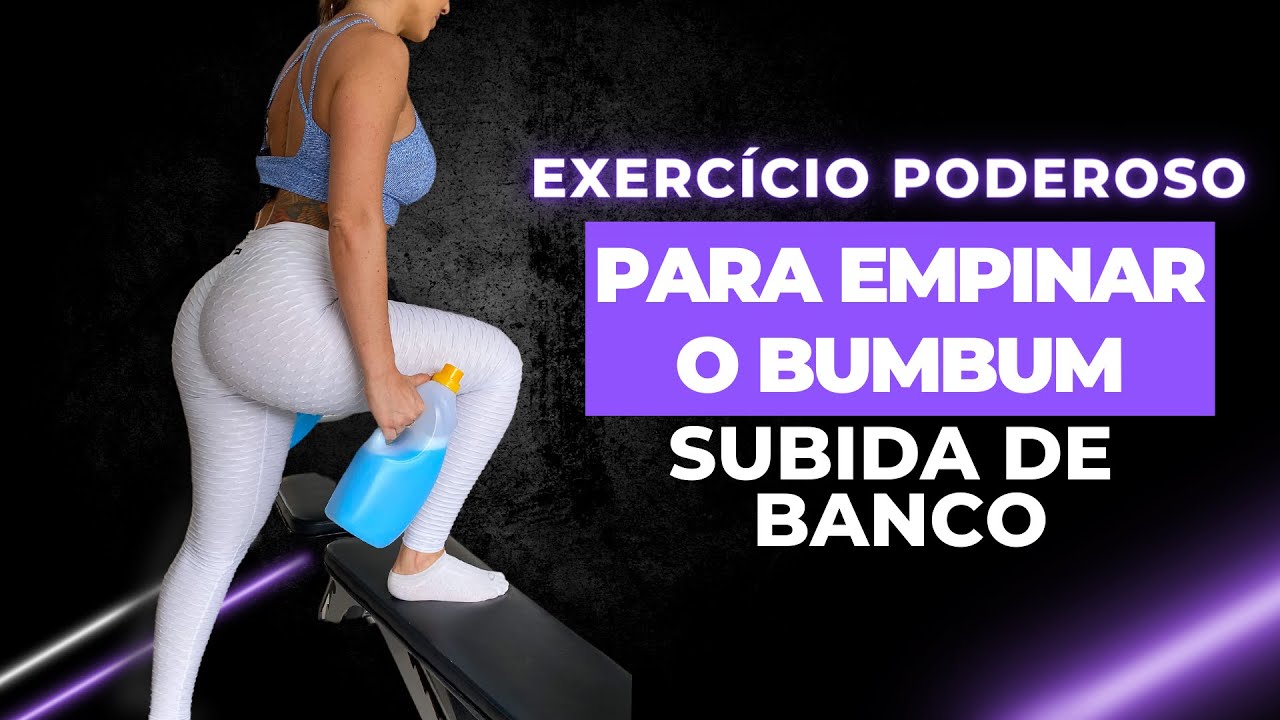 COMO EMPINAR O BUMBUM - aprenda esse exercício PODEROSO que você pode fazer em CASA ou na ACADEMIA