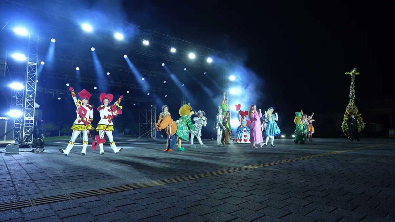 2024.10.02 부여 백제 문화제 롯데월드 'Mystic Fairy Tale' 퍼레이드 쇼 with 불꽃놀이