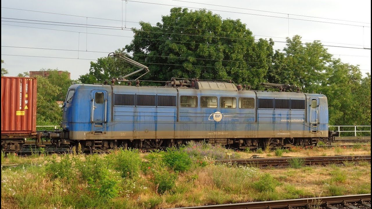 bunter Bahnverkehr in Magdeburg-Neustadt am 09.06.2023 Teil 1