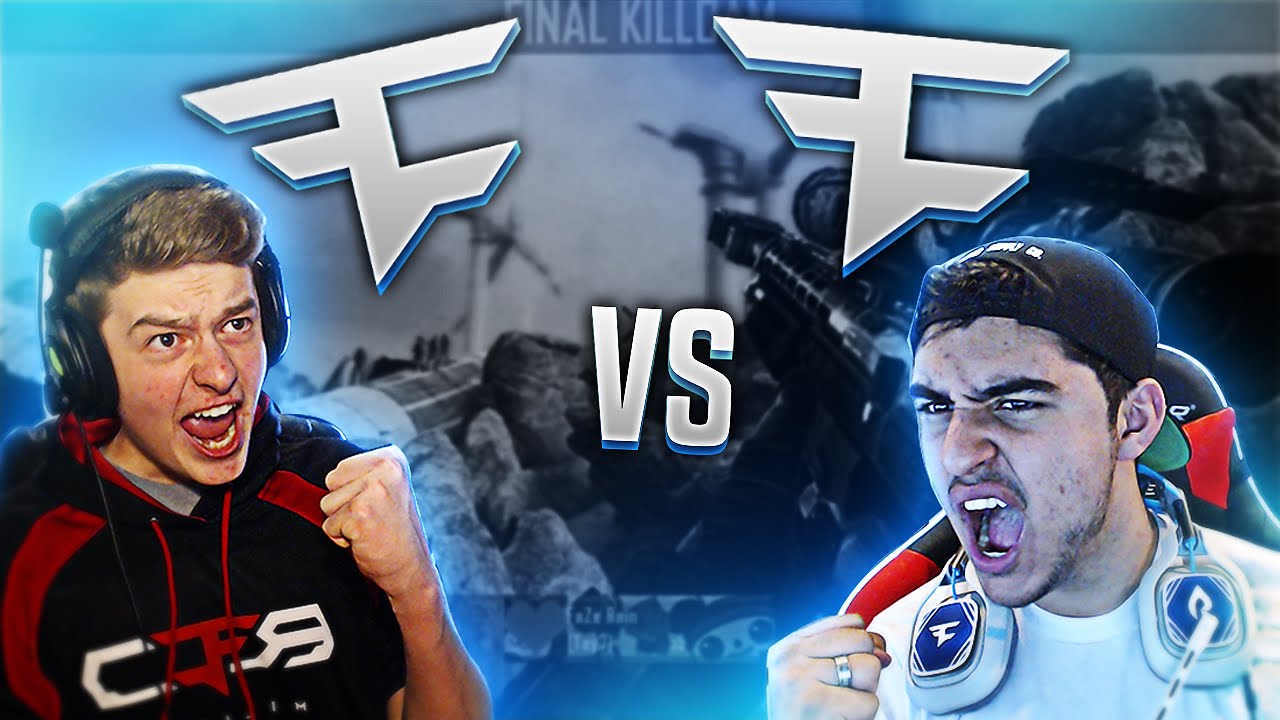 FaZe Versus: FaZe Blaziken vs. FaZe Rain! (1v1 Trickshotting)
