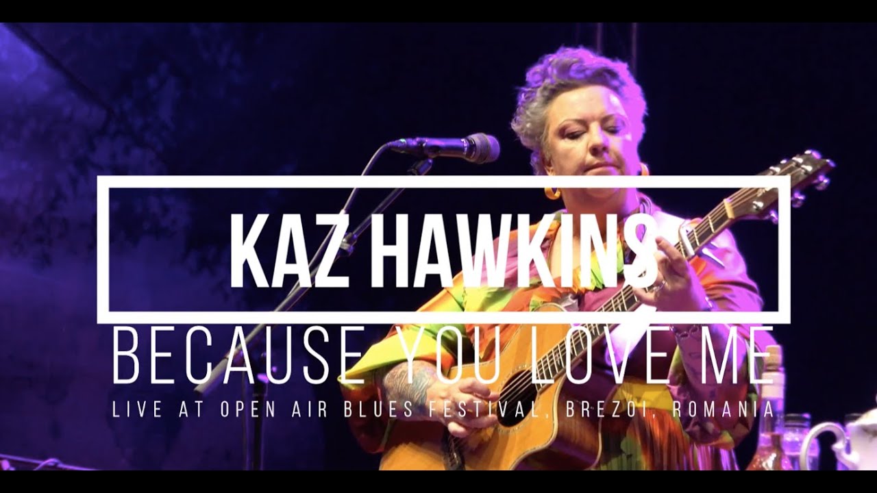 🎵 Kaz Hawkins performing live in Romania - Because You Love Me