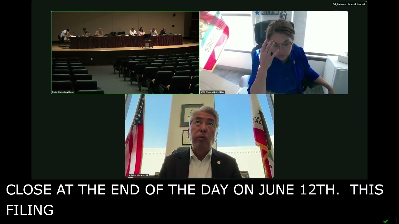 May 28, 2025 State Allocation Board Meeting