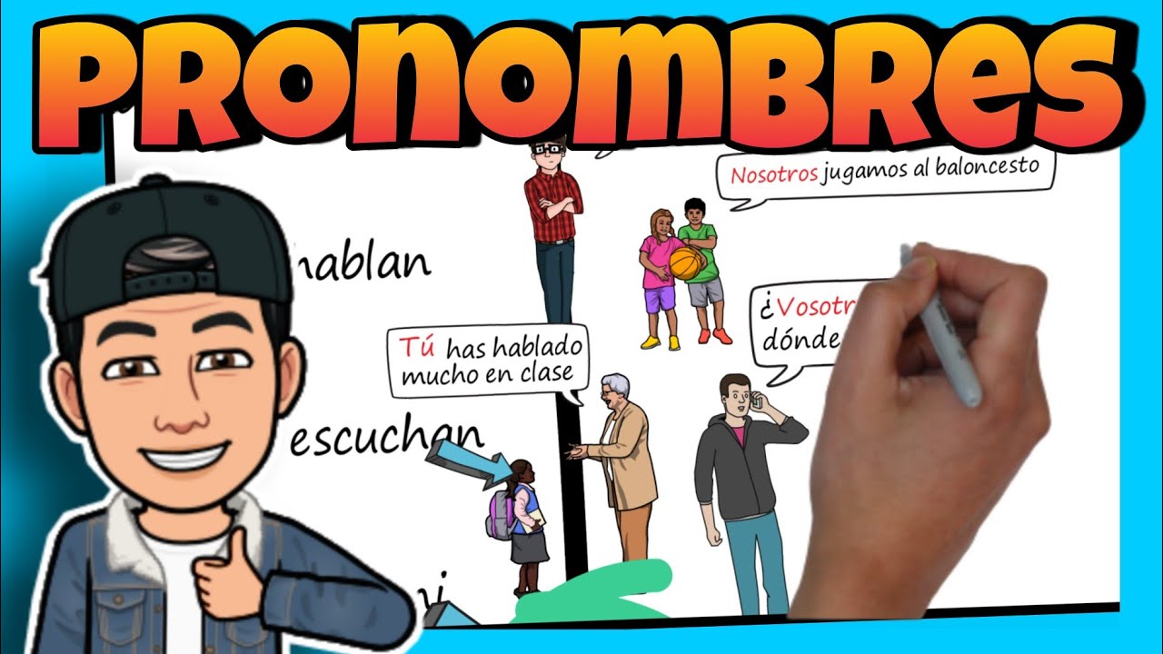 📚 Los PRONOMBRES PERSONALES en ESPAÑOL 📚 para NIÑOS de PRIMARIA