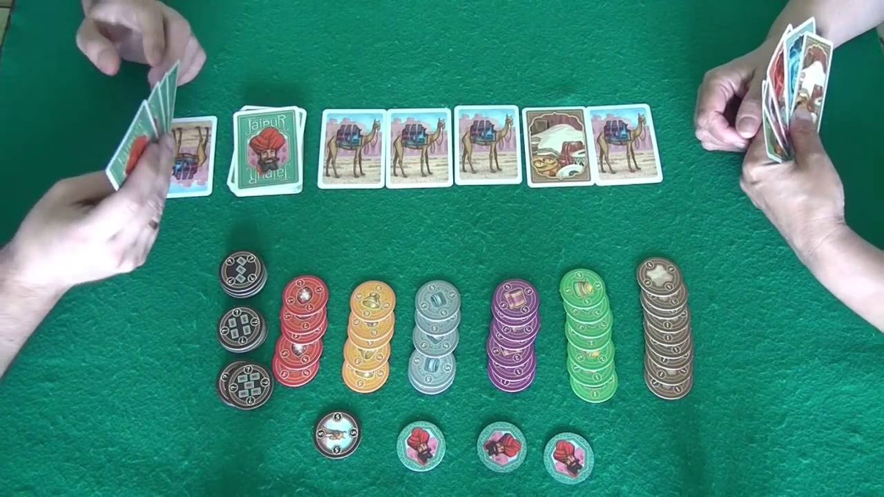 Джайпур - играем в настольную игру