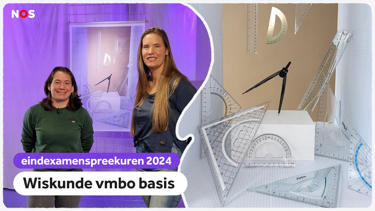 Eindexamenspreekuur wiskunde vmbo basis met Anita en Marjolein