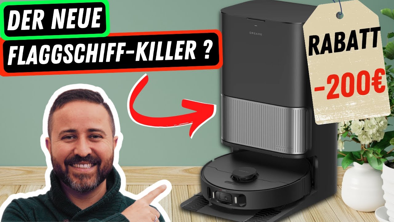 Dreame L40 Ultra AE Test 🤩 Heißwasser, Kamera & Haarfreie Bürste – alles unter 500€ ?! 😮 🔥