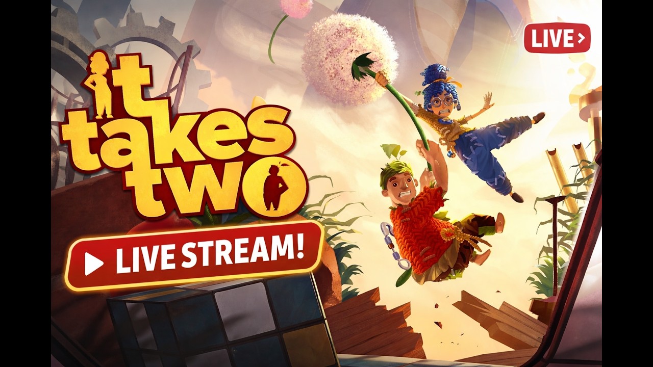 It Takes Two LIVE With Friends! Chaos & Funny Moments 😂 Part 2