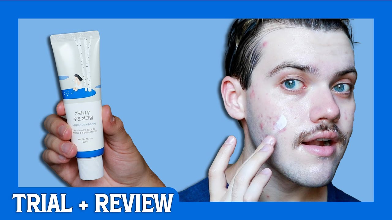 round lab birch juice moisturizing sunscreen | trial + review