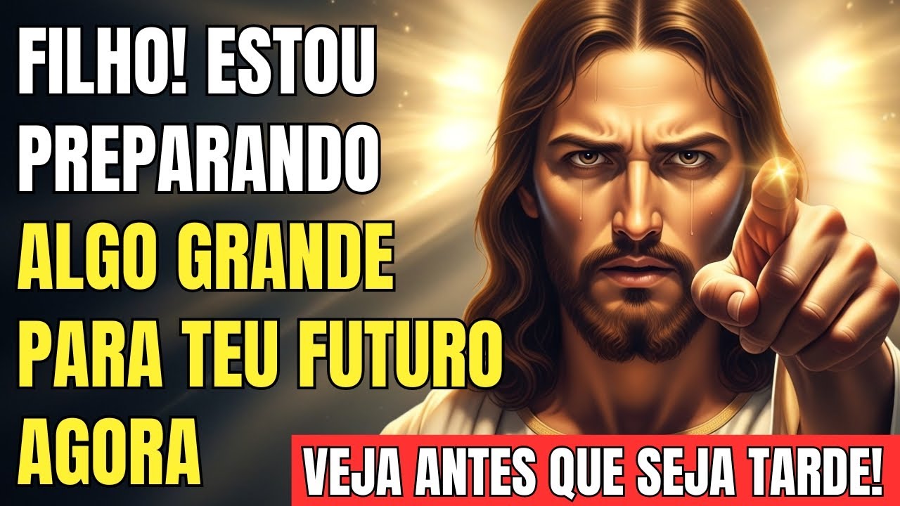 DEUS ALERTA: FILHO! EU QUEBRO TEUS MEDOS AGORA! PROMESSAS COMEÇAM HOJE SE OUVIR AGORA! ⏳🔥