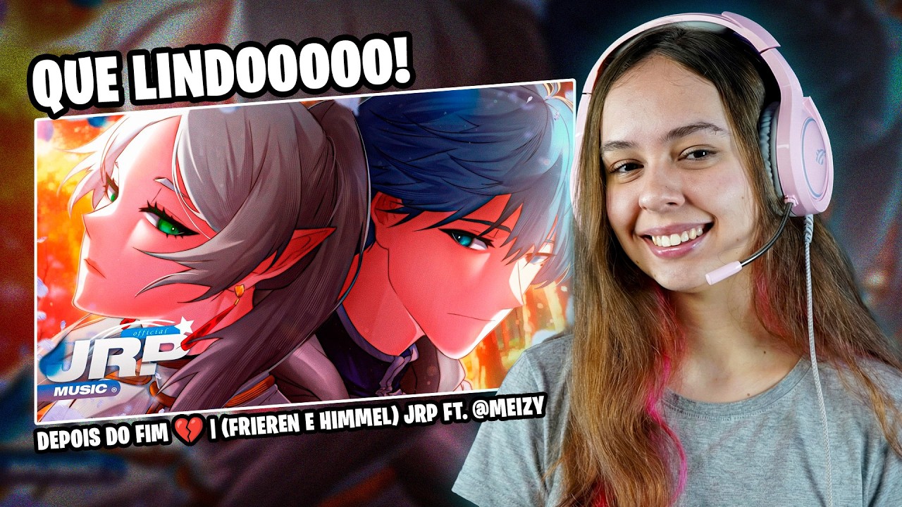 AI QUE LINDO! Depois do Fim 💔 | (Frieren e Himmel) JRP ft. ‪Miezy | React da Thai