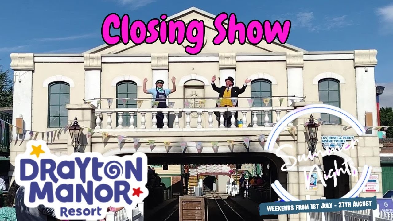 Заключительное шоу Thomas Land Summer Nights 2023 в Drayton Manor Resort