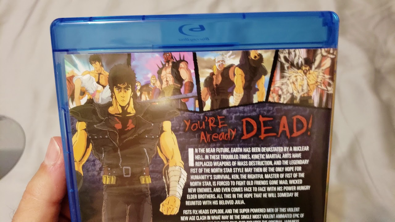 Fist of the North Star The Movie Bluray Up Close
