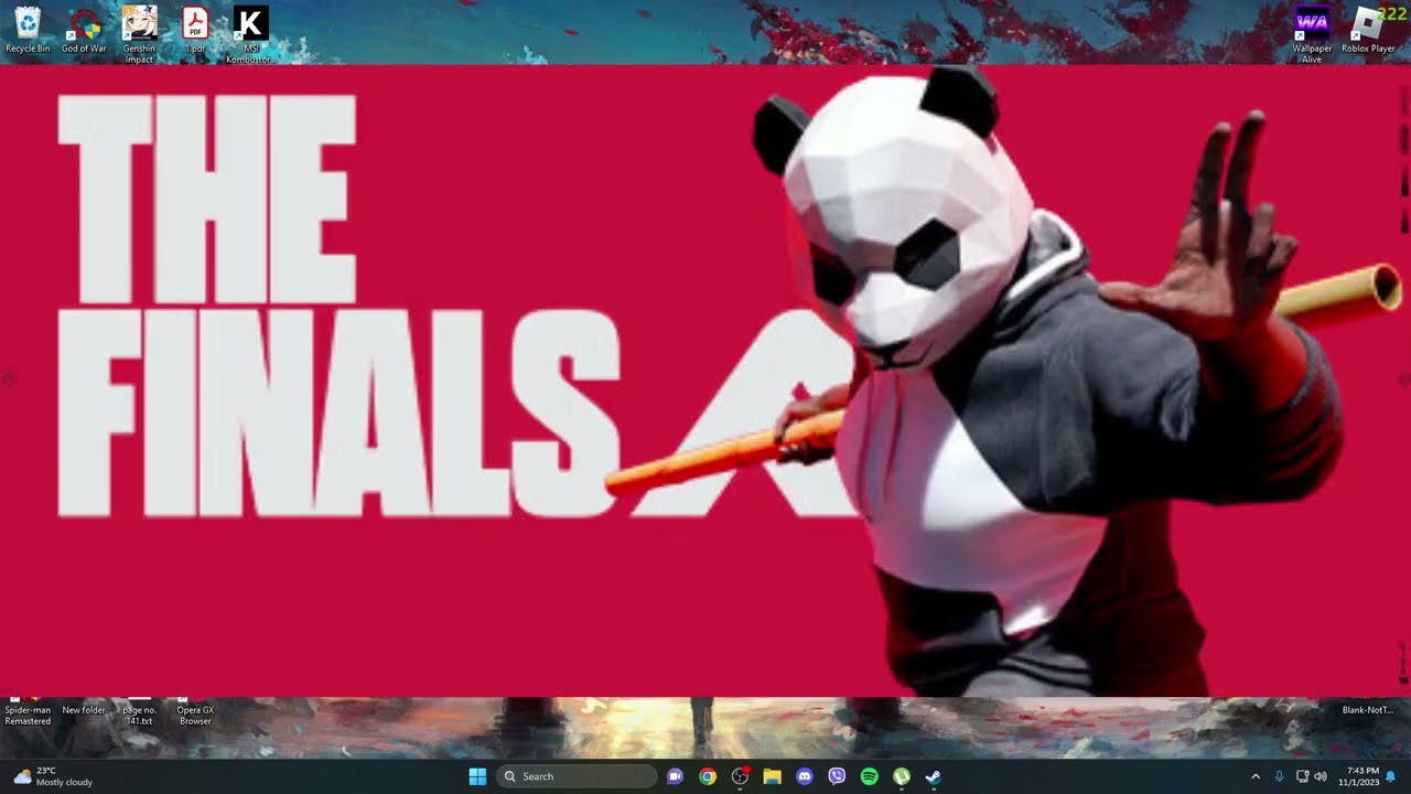 How to download THE FINALS