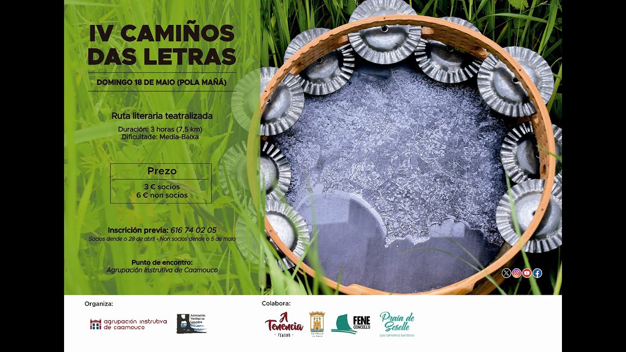 2025 IV CAMIÑOS DAS LETRAS GALEGAS