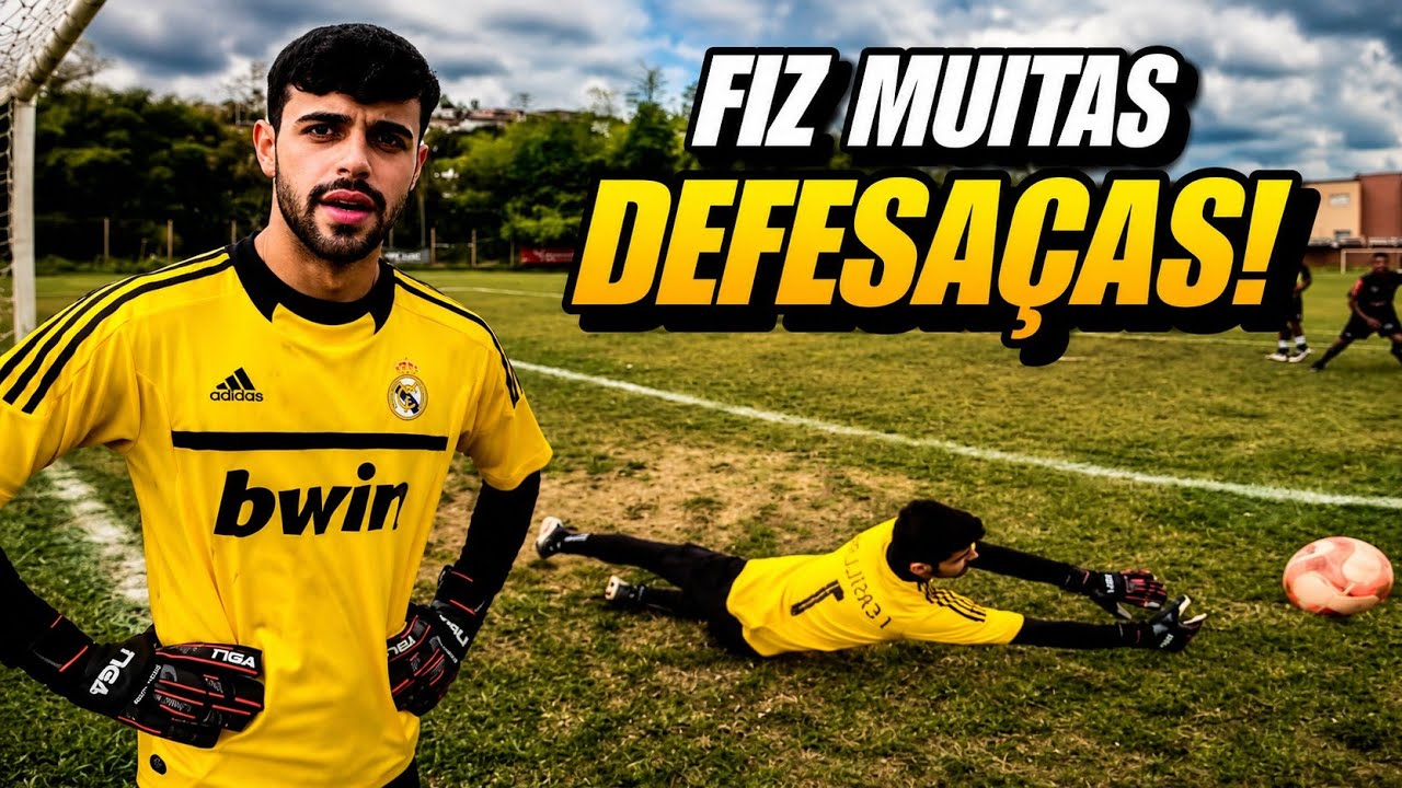 FECHEI O GOL NO CAMPEONATO MAS FALTOU SORTE!