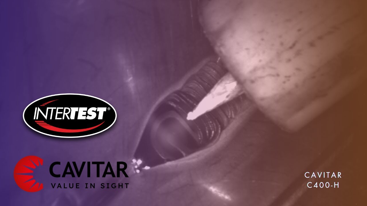 Footage of Cavitar C400-H Weld Monitoring Camera System