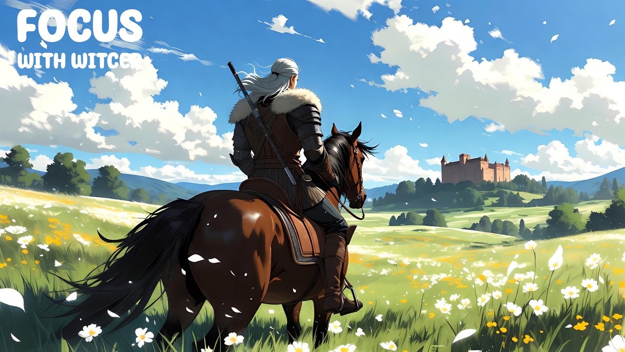 Witcher’s Peaceful Ride: Ambient WITCHER MEDIEVAL Music for Study/work/gaming/chill