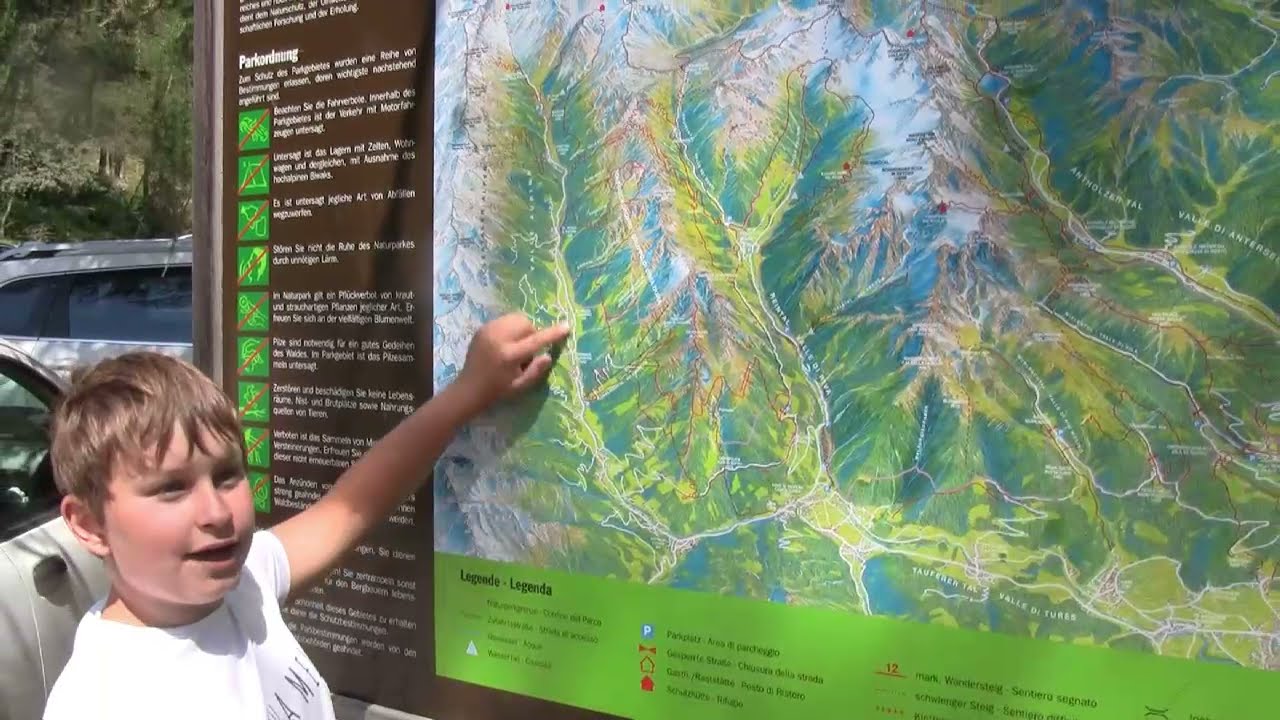 Alpská cesta 2020 Italie den 16. Passo Stalle. Anterselva. Obersse. Riva di Tures,