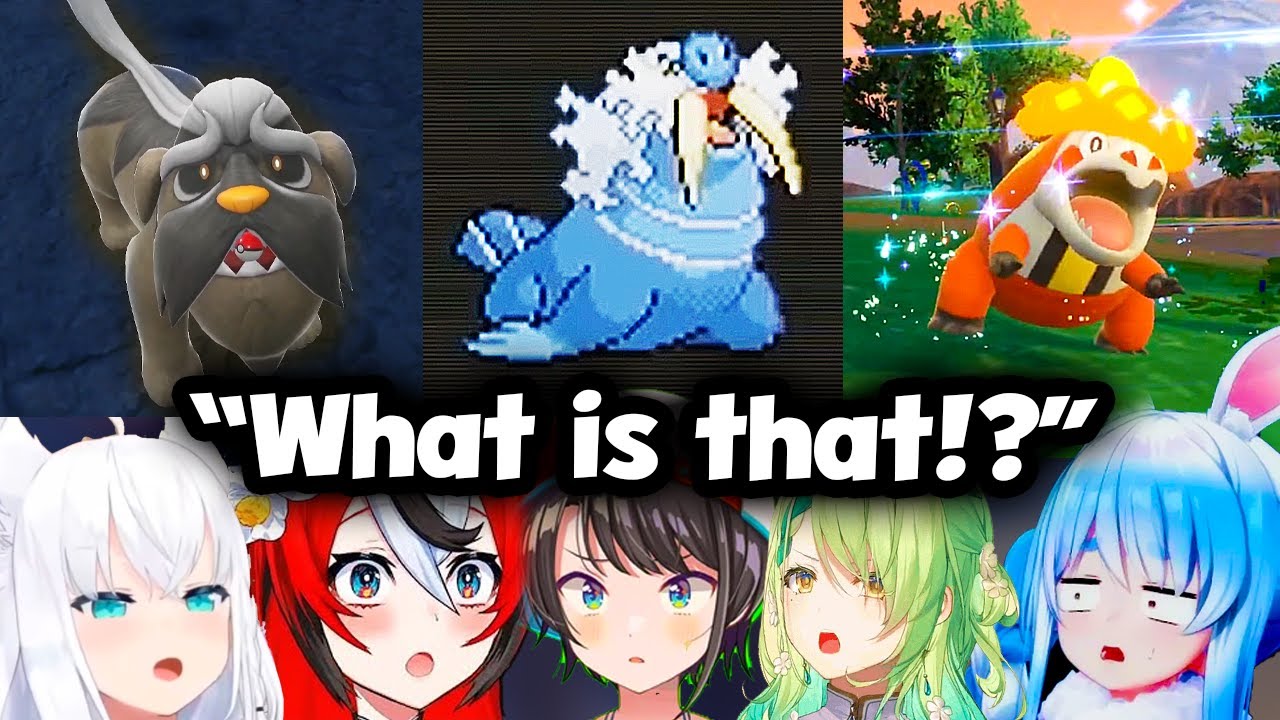 Hololive's Reactions To Pokemon Evolutions
