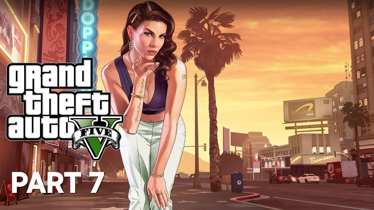 GRAND THEFT AUTO V #7 Playthrough (FULL GAME) Trevor Michael reunion